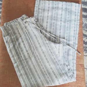 Excellent condition wide leg linen blend pants